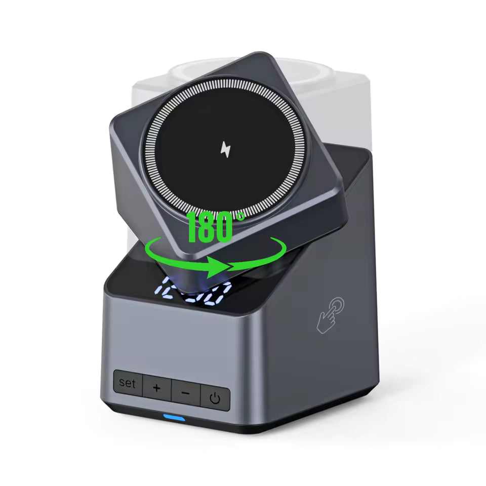 Magnetic 4-in-1 Wireless Charging Station for iPhone, Apple Watch & AirPods